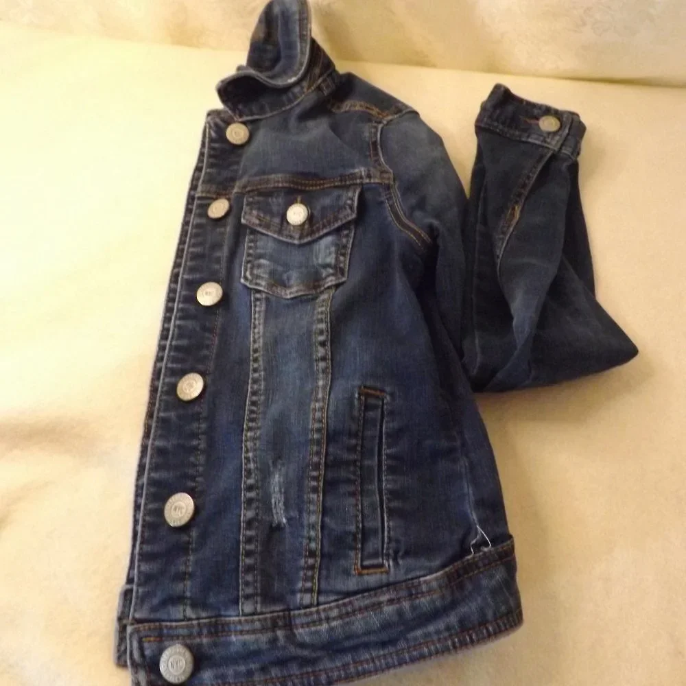 Aeropostale Jean Jacket- Women's XS - Picture 7 of 14
